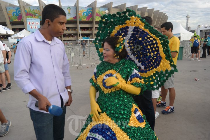 Suporter Brasil Floripe Maria Andrade
