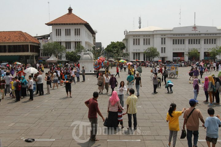Liburan Lebaran di Kawasan Museum Fatahillah Kota Tua