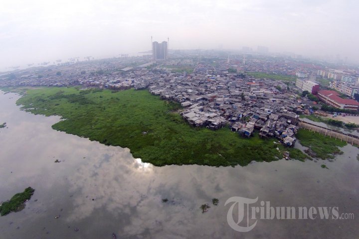 Permukiman Kumuh di Waduk Pluit