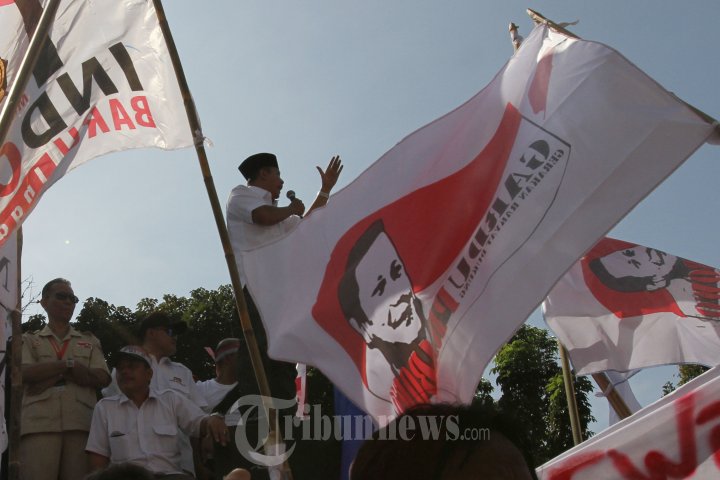 Unjuk Rasa Sidang Sengketa Pilpres 2014