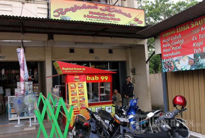 TKP Penggerebekan Jati Asih