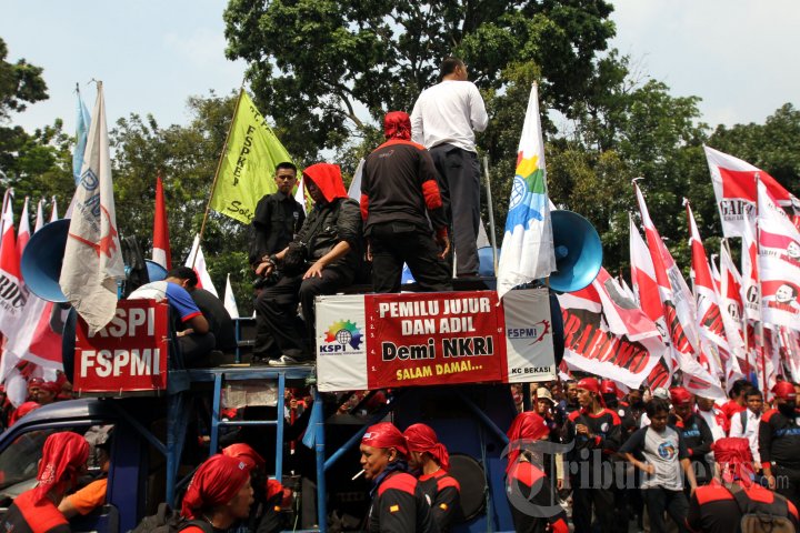 GARDU Prabowo Demo di MK