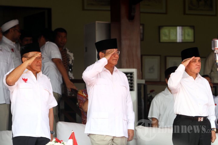 Prabowo Hatta Upacara Kemerdekaan