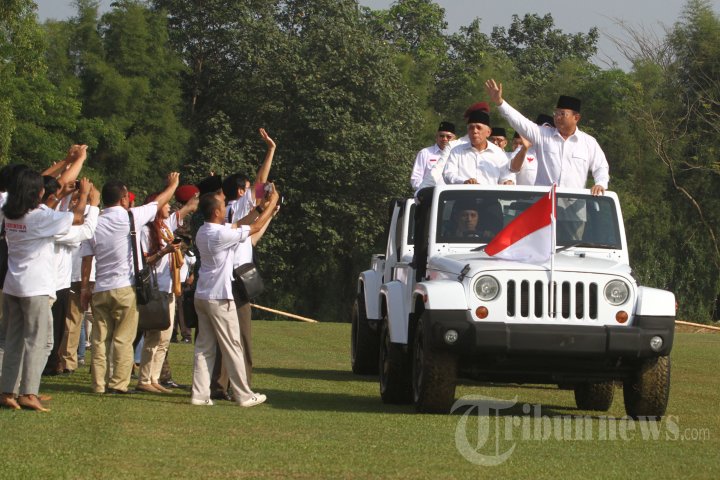 Prabowo Hatta Upacara Kemerdekaan