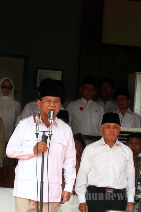 Prabowo Hatta Upacara Kemerdekaan