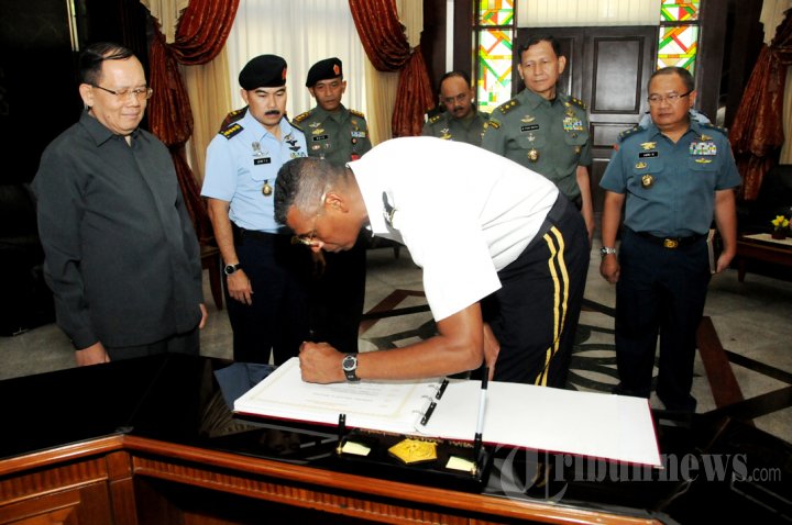 Panglima TNI Terima CC CG USARPAC