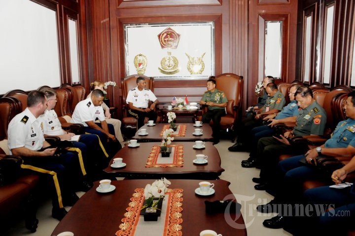 Panglima TNI Terima CC CG USARPAC