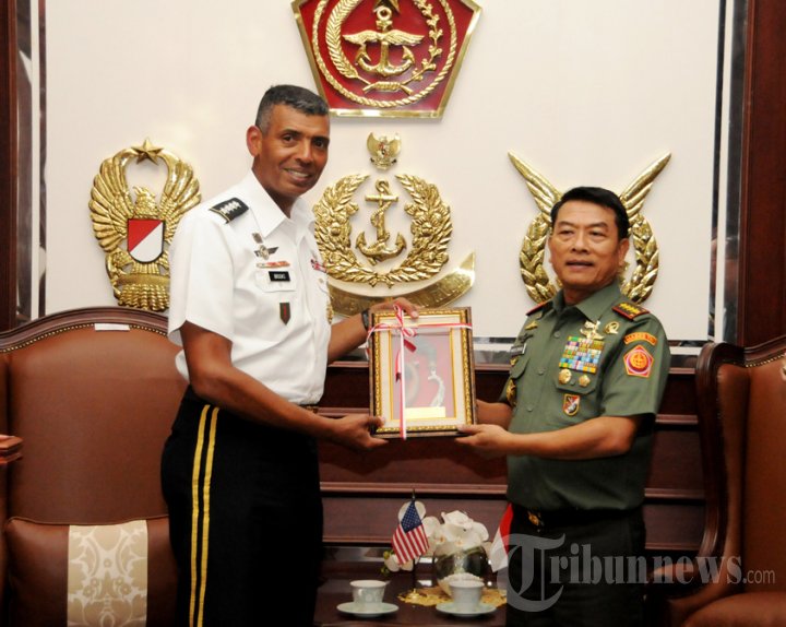 Panglima TNI Terima CC CG USARPAC