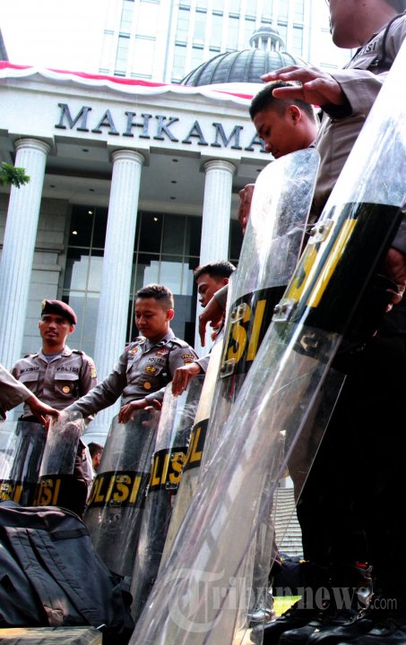 40 Ribu Personil Polisi Siap Amankan MK