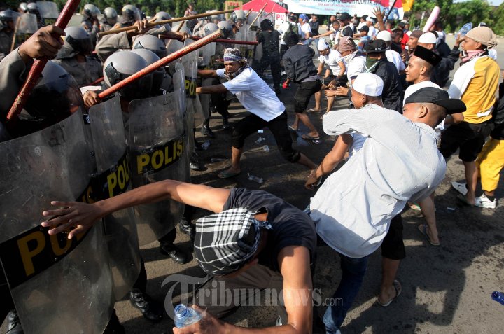 Simulasi Pengamanan Putusan MK Sengketa Pilpres 2014