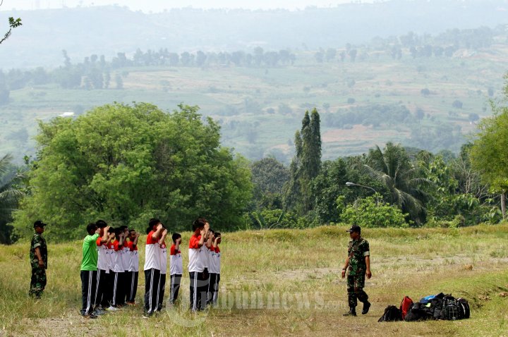 Siswa Pertamina Soccer Star Berlatih