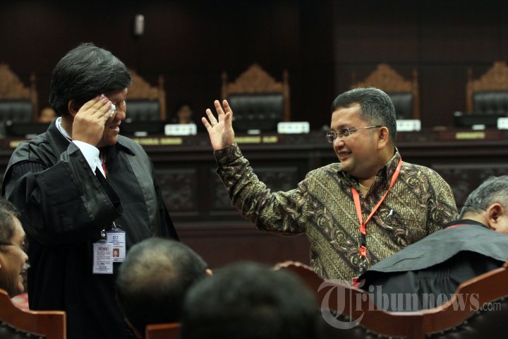 MK Tolak Seluruh Gugatan Prabowo-Hatta