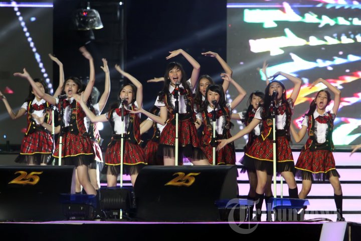 JKT48 Tampil di HUT Ke-25 RCTI