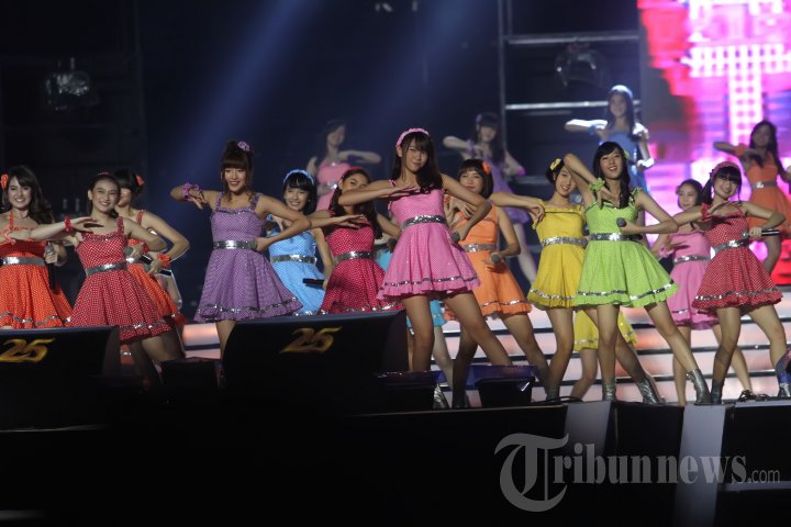 JKT48 Tampil di HUT Ke-25 RCTI