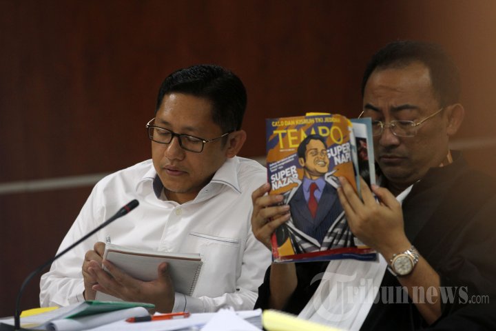 Nazaruddin Bersaksi di Sidang Anas Urbaningrum