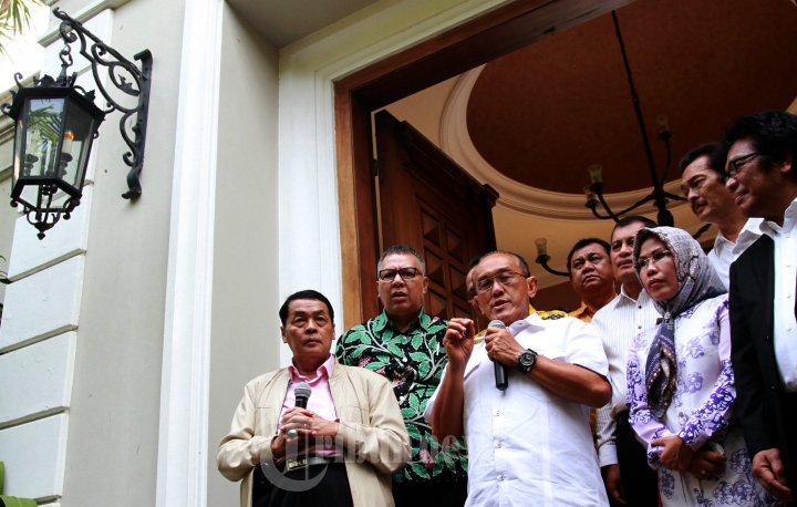 Ketum Partai Golkar Ical Bertemu DPD I Golkar