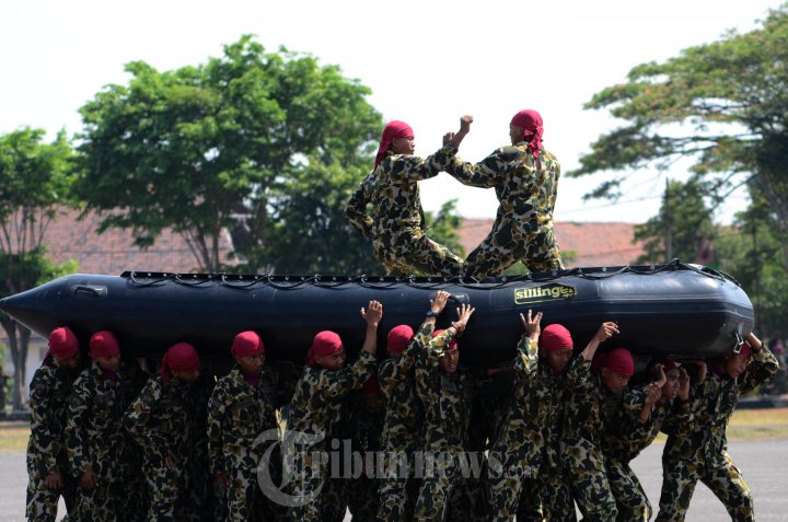 Pembaretan 85 Prajurit Baja Marinir