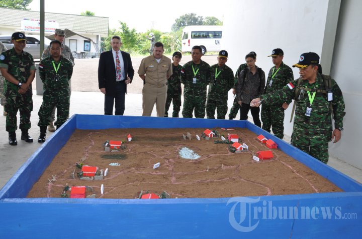 Komandan NETSAFA Tinjau Latihan GPOI