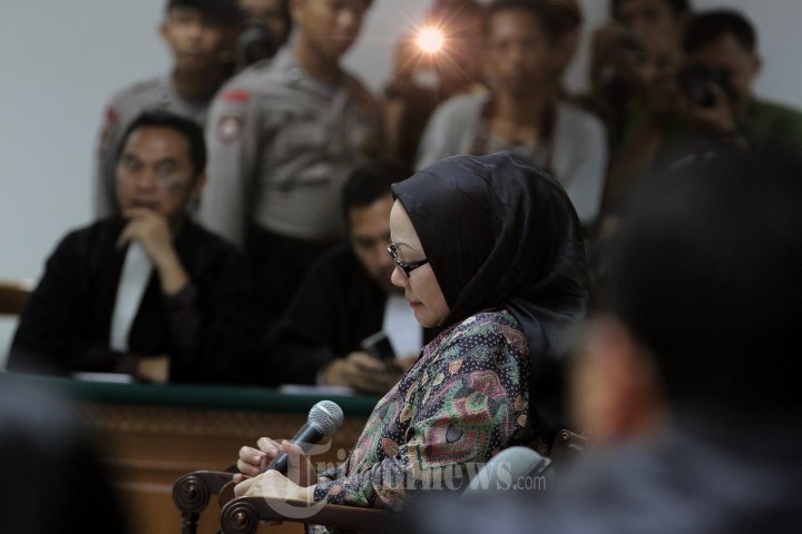 Ratu Atut Divonis 4 Tahun Penjara