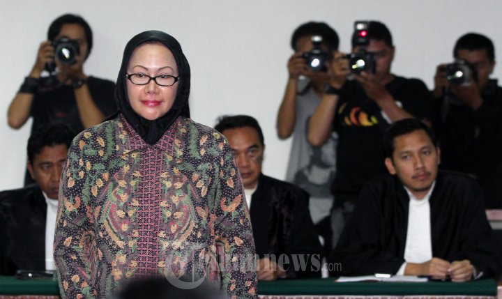 Ratu Atut Divonis 4 Tahun Penjara