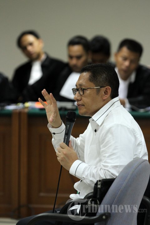 Sidang Lanjutan Terdakwa Anas Urbaningrum