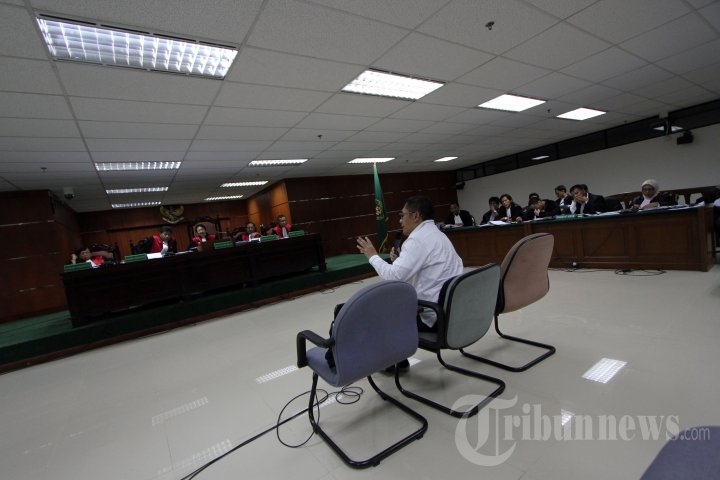 Sidang Lanjutan Terdakwa Anas Urbaningrum