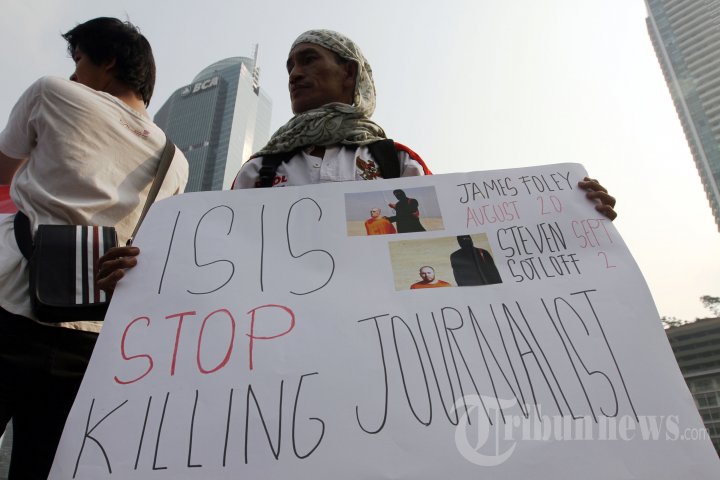 Jurnalis Kecam Pembunuhan Wartawan oleh ISIS