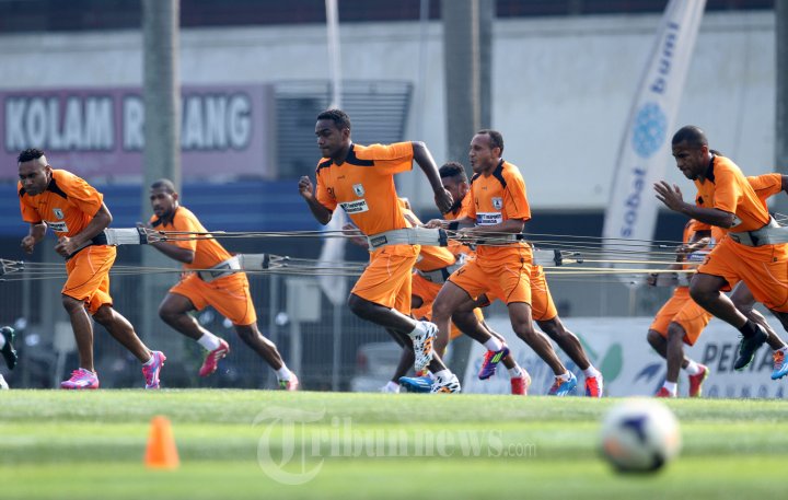 Latihan Persipura Jayapura