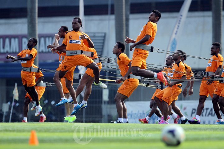 Latihan Persipura Jayapura