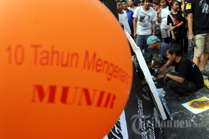 Peringatan 10 Tahun Kematian Munir