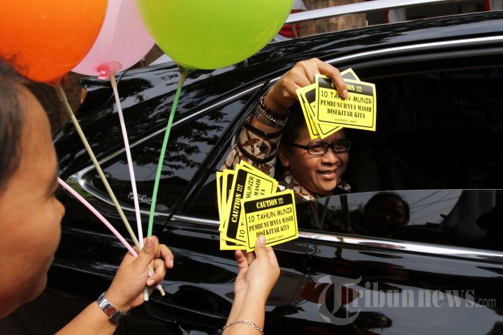 KASUM Desak Jokowi-JK Tuntaskan Kasus Munir