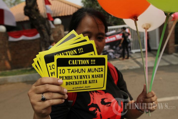 KASUM Desak Jokowi-JK Tuntaskan Kasus Munir