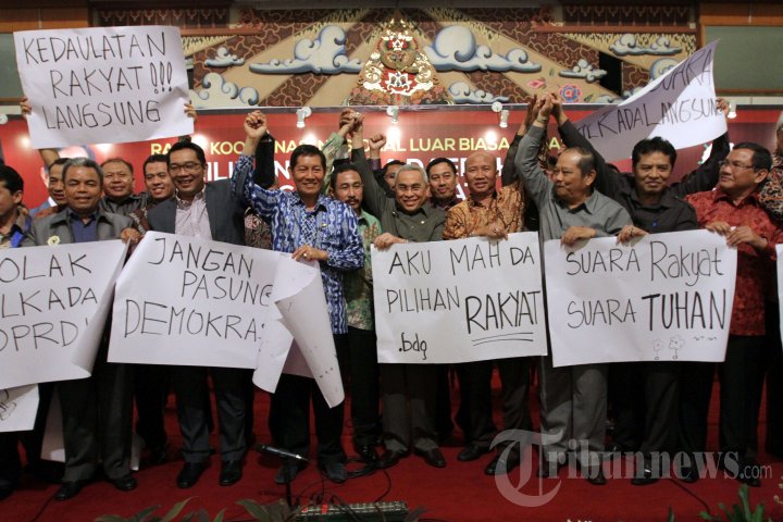 Bupati dan Wali Kota Se-Indonesia Tolak Pilkada Tidak Langsung