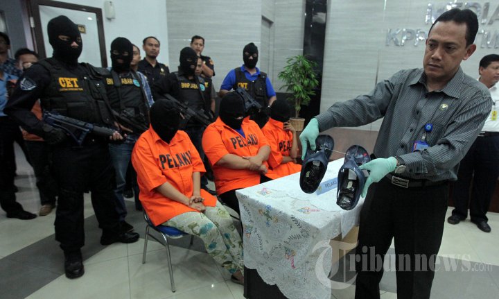 Ekspos Penangkapan Penyelundup Sabu