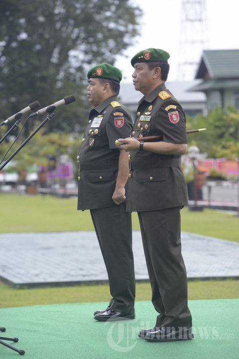 Pergantian Pangdam VI Mulawarman