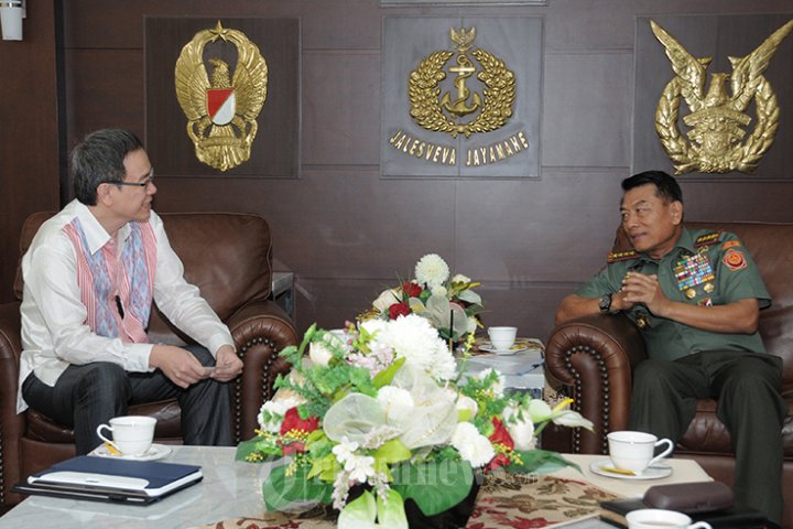 Panglima TNI Terima Presdir PT. Astra International TBK