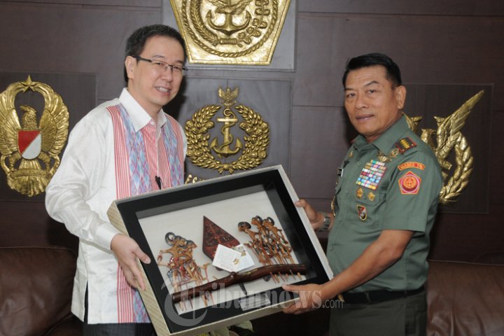 Panglima TNI Terima Presdir PT. Astra International TBK