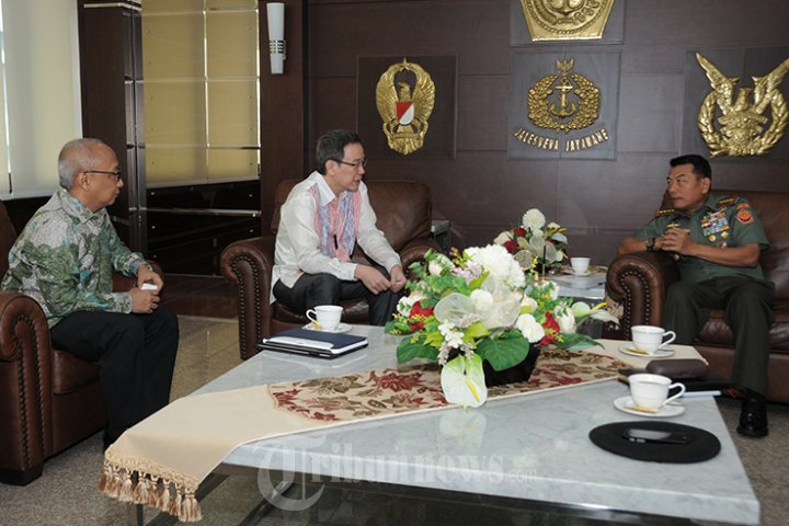 Panglima TNI Terima Presdir PT. Astra International TBK