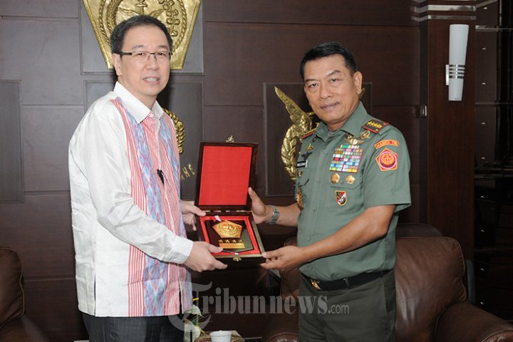 Panglima TNI Terima Presdir PT. Astra International TBK