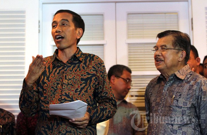 Jokowi-JK Umumkan Struktur dan Porsi Kabinet