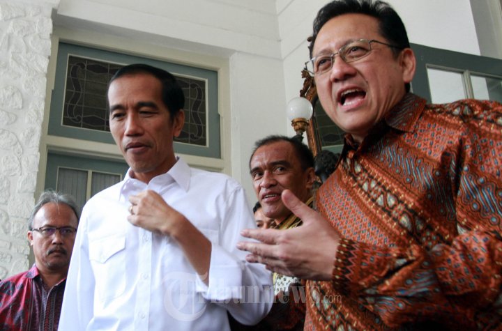 Presiden Terpilih Jokowi Bertemu Irman Gusman