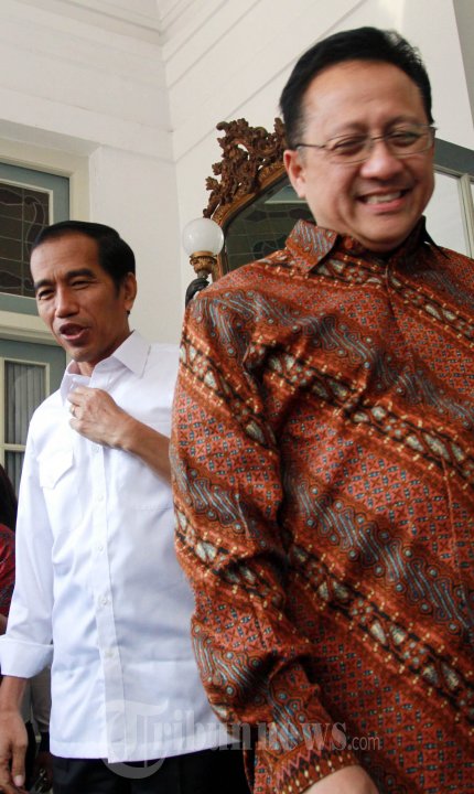 Presiden Terpilih Jokowi Bertemu Irman Gusman