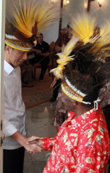 Ketua Adat Papua Temui Jokowi
