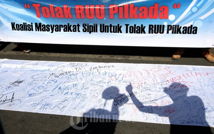 Koalisi Masyarakat Sipil Tolak RUU Pilkada