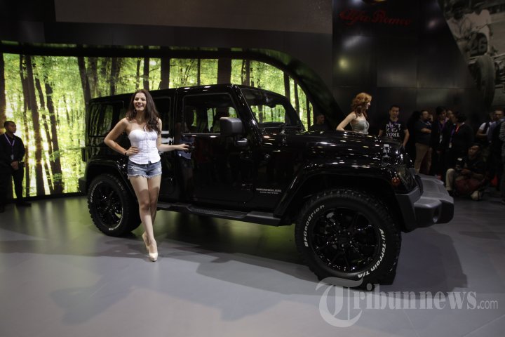 Peluncuran Jeep Wrangler Sahara di IIMS 2014