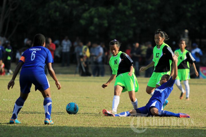 Papua 2 vs Babel Semifinal Pertiwi Cup 2014