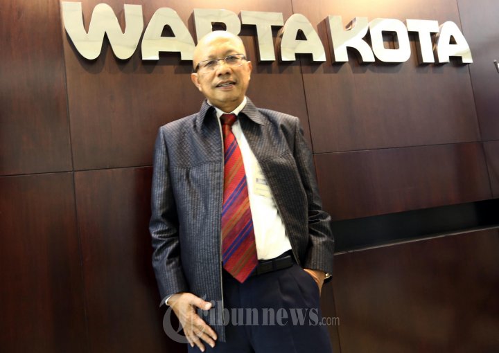 Thomas E Tampubolon Kunjungi Warta Kota