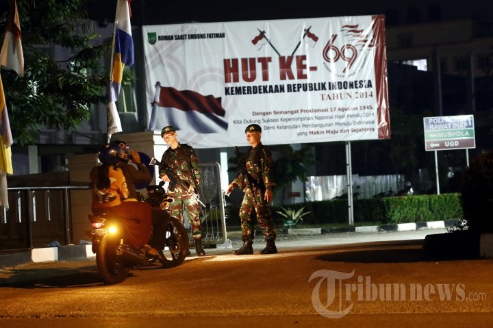 Bentrok TNI dengan Brimob di Batam