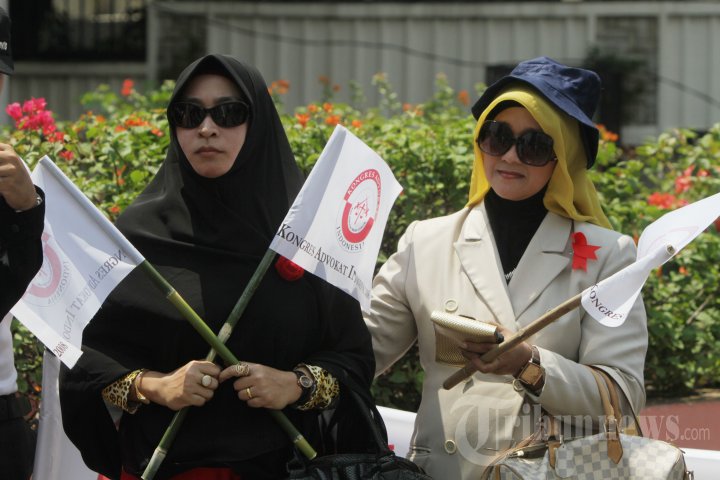 Unjuk Rasa Dukung RUU Advokat