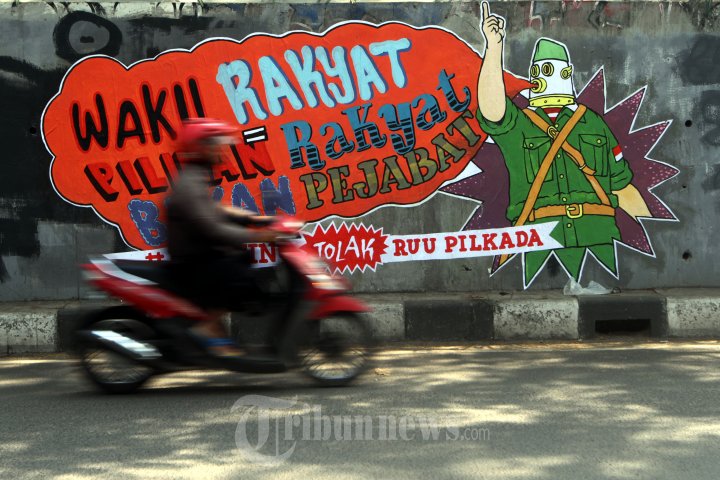 Mural Tolak RUU Pilkada